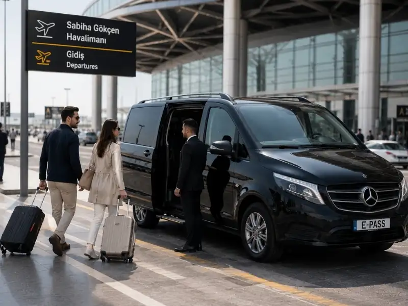 Sabiha Gokcen Airport (SAW) Private Arrival & Departure Transfer by 5-Seater Van